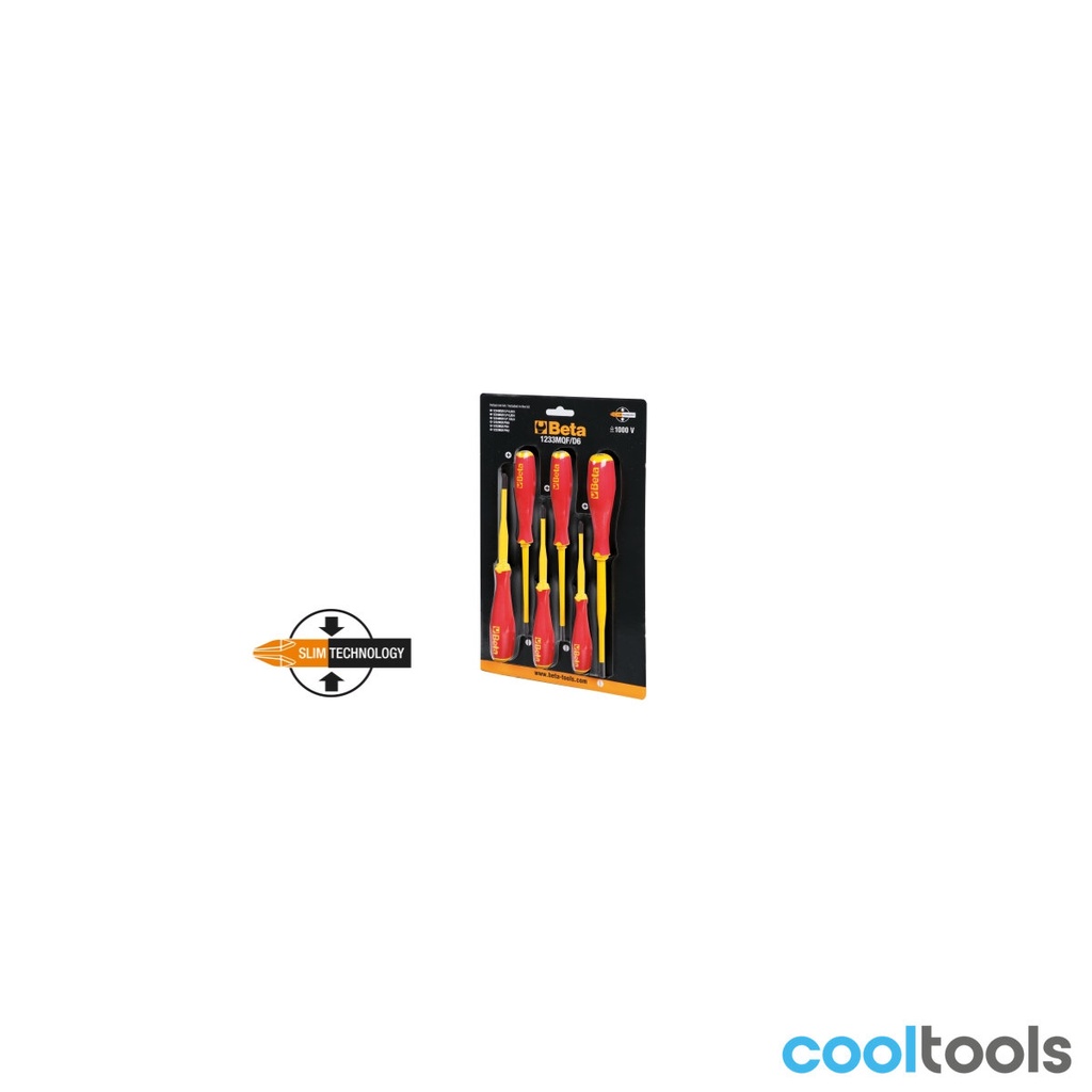 Beta 1233MQF/D... Set slim schroevendraaiers