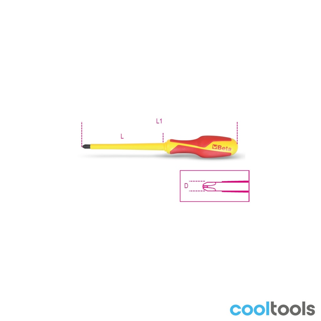 Beta 1272MQ Schroevendraaiers voor Phillips® kruisschroeven