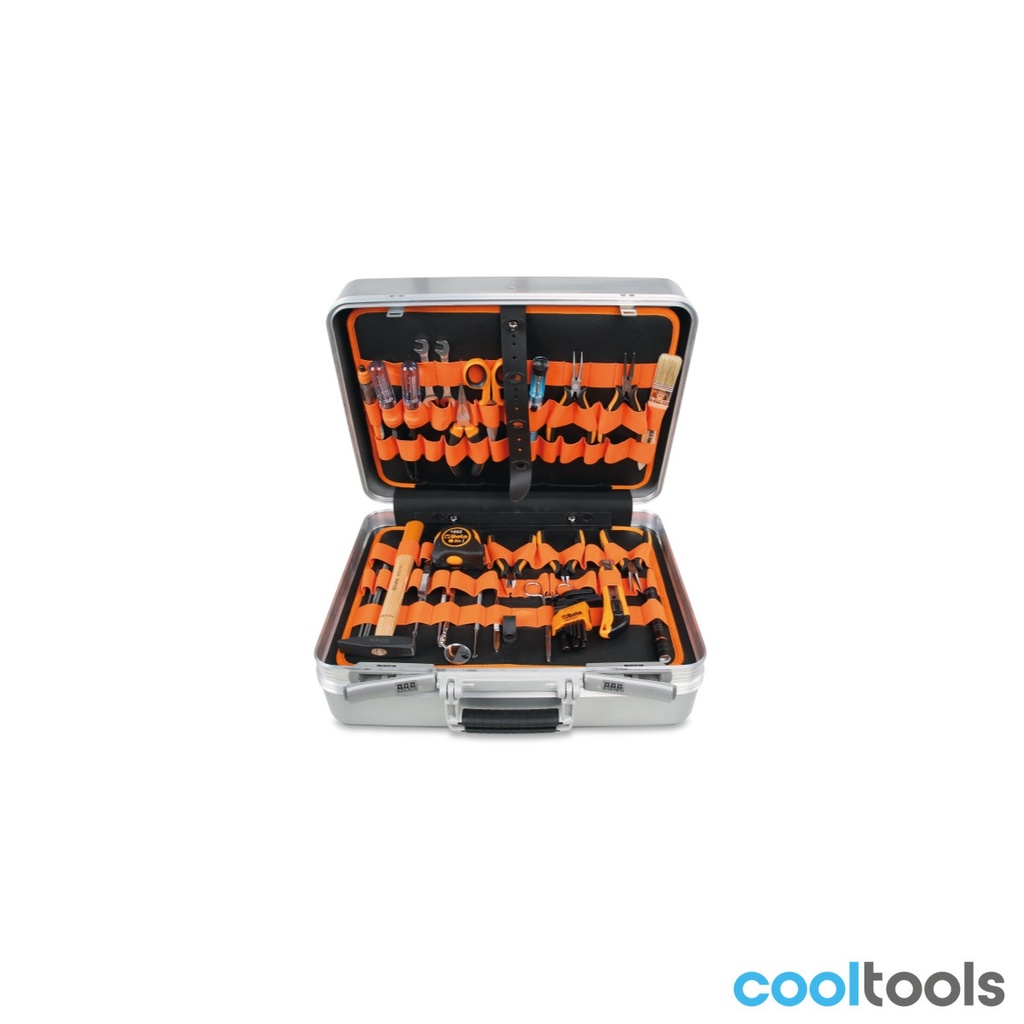 Beta 2033L aluminium gereedschapskoffer met gereedschap assor