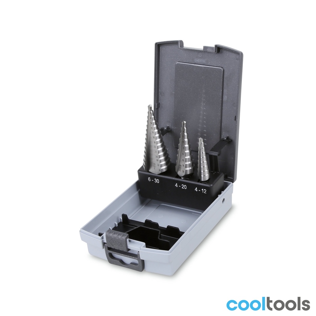 Beta 425/SP Set trapboren HSS (art. 425) in kistje