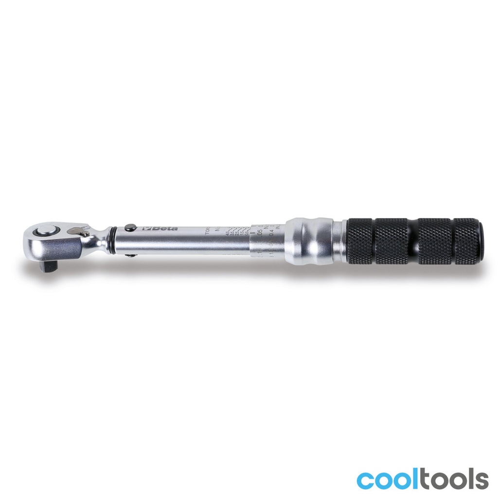 Beta 605E Momentsleutels me klikmechanisme en omschakelbare