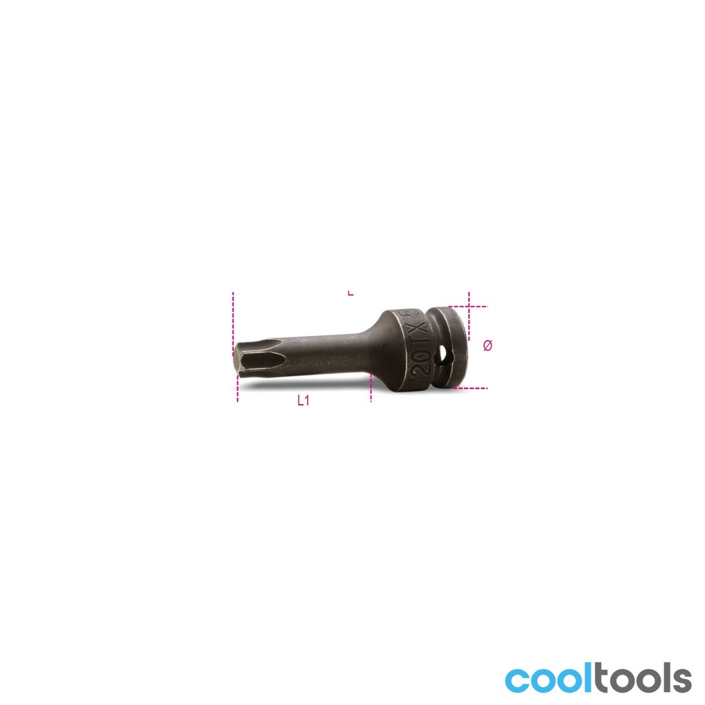 Beta 720TX Slagdoppen voor Torx® schroeven