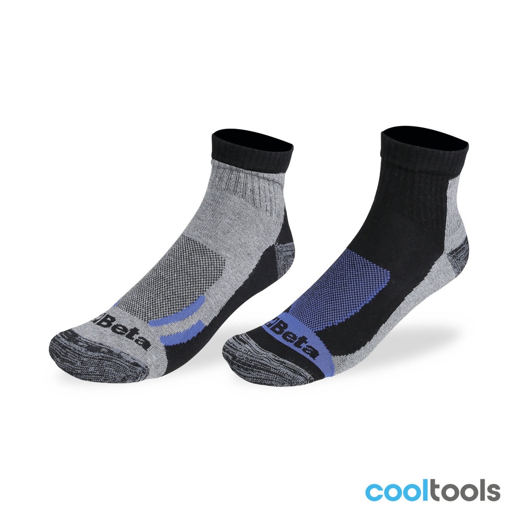 Beta 7426P 2 paar maxi-sneakersokken van katoen met badstofka