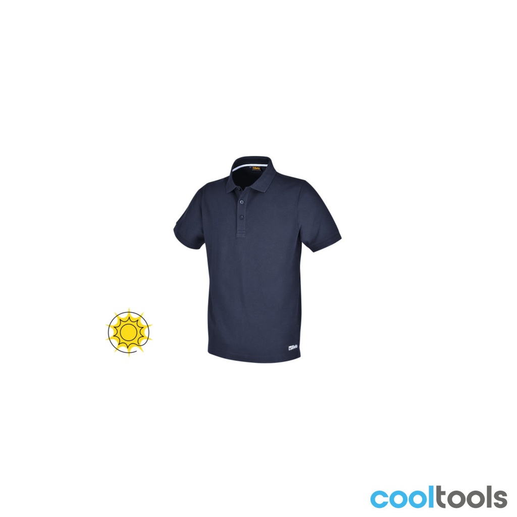 Beta 7552BL drieknoops poloshirt