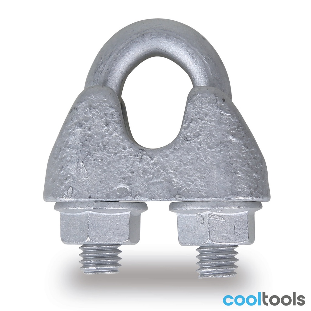 Robur 8016U2 staalkabelklemmen lichaam van smeedbaar gietijzer