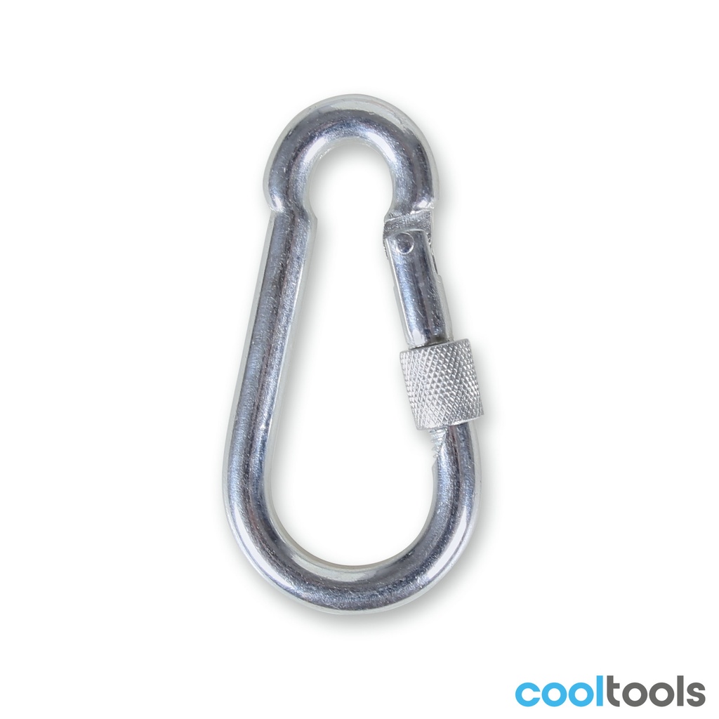Robur 8074G Karabijn haken met borgringgegalvaniseerd