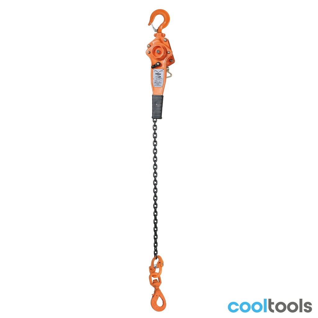 Robur 8146SL Kettingtakel met zelfvergendelende haken