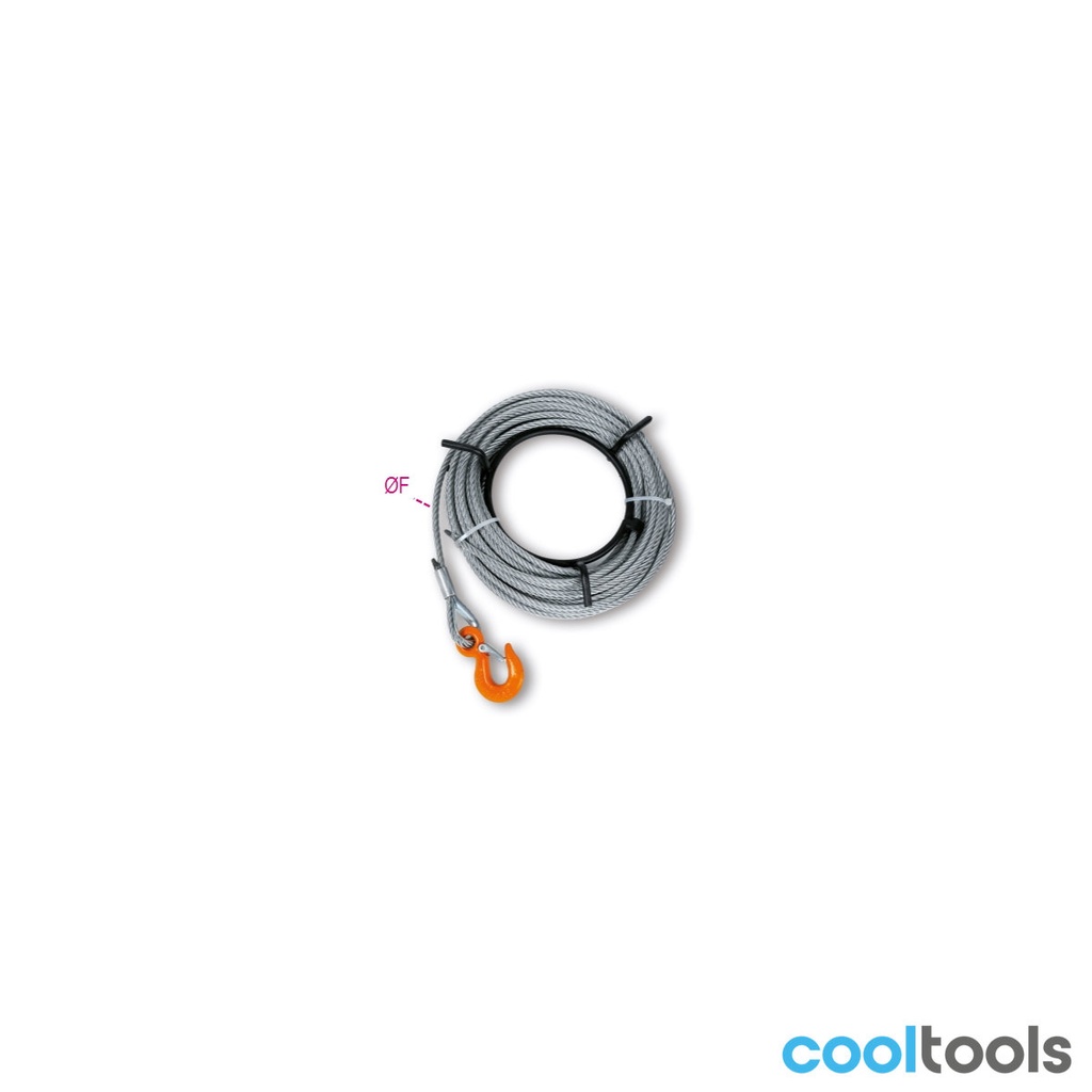 Robur 8148F Strand touw gemaakt van gegalvaniseerd staal gewon