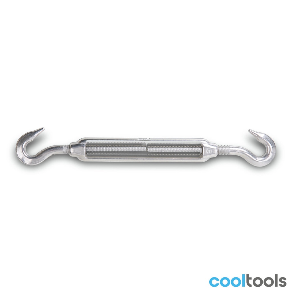 Robur 8207 Spanschroeven met haak en haak Roestvaststaal AISI