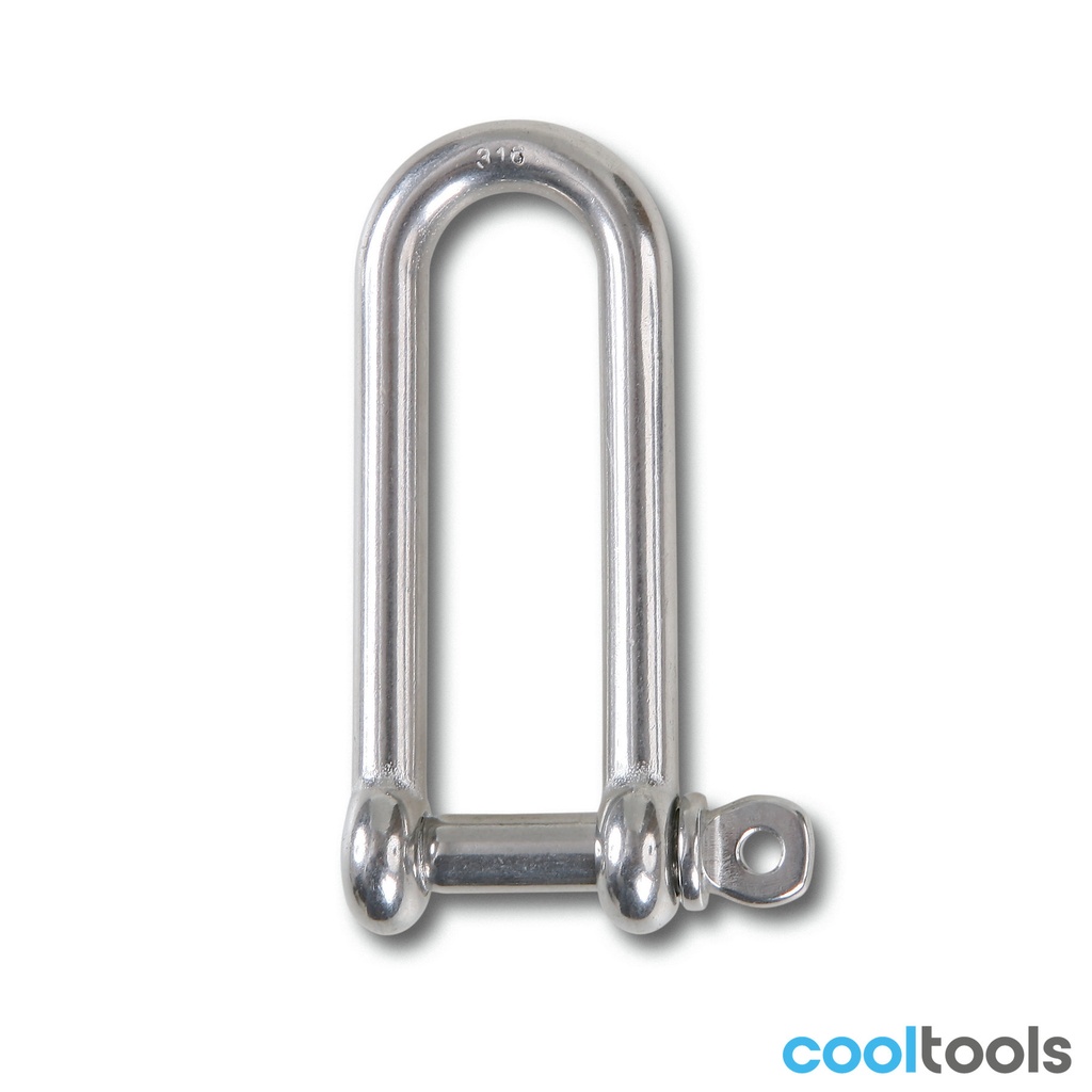 Robur 8227 D-sluitingen lang model Roestvaststaal AISI 316