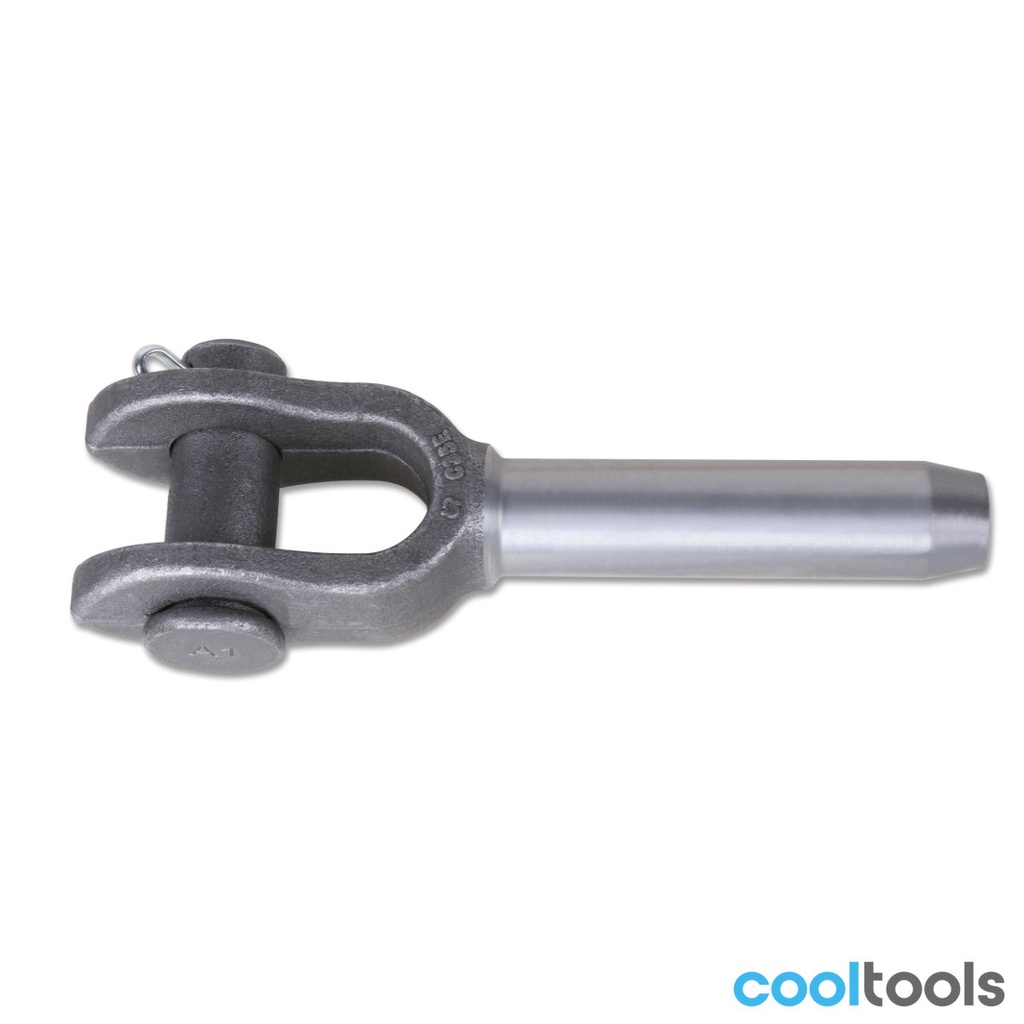 Robur 8709N+-+8709Z+-+8709ZC Aanwalsgaffel van gesmeed staal  open zwart