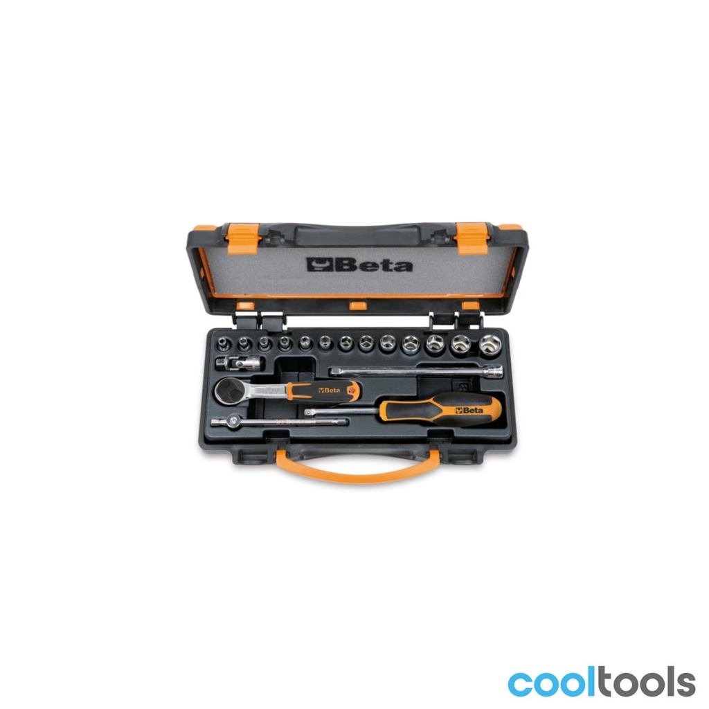 Beta 900/C13-5 13 zeskant dopsleutels en 5 toebehoren (art. 900