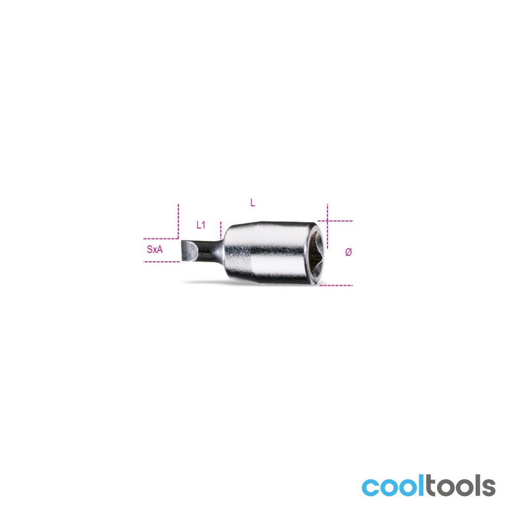 Beta 900LP Schroevendraaierdoppen voor sleufschroeven