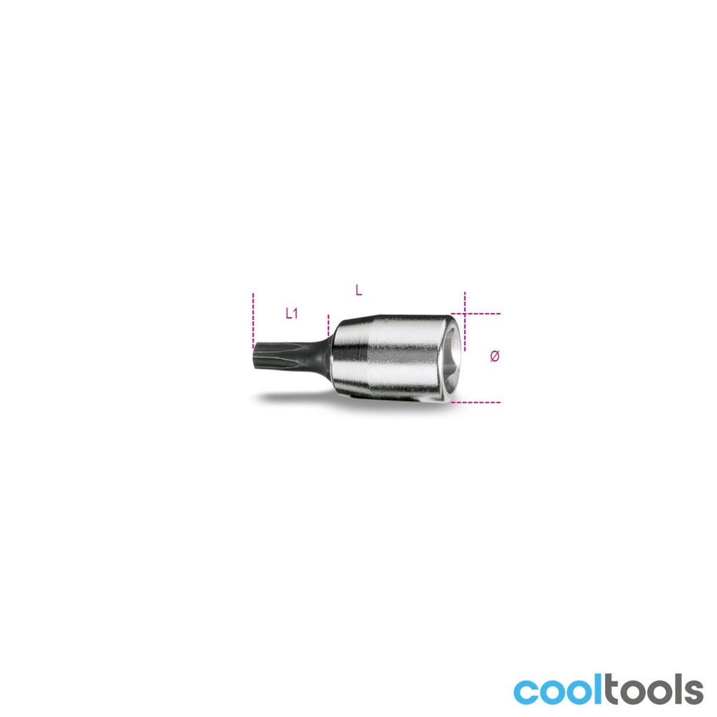 Beta 900PT Dopsleutel voor 5-sterrige kopschroeven