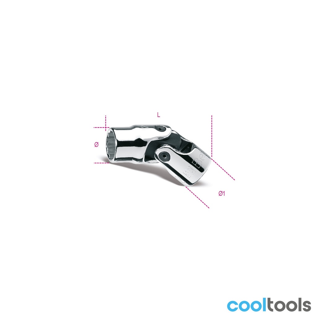 Beta 910AS/SN Twaalfkant dop met cardangewricht