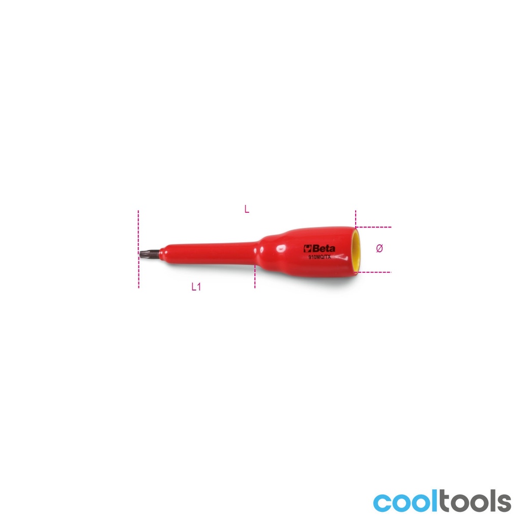 Beta 910MQ/TX Dopsleutels voor Torx® schroeven