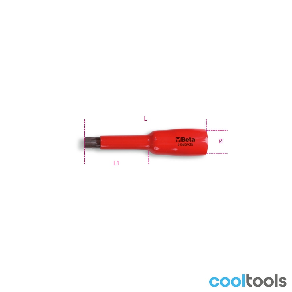 Beta 910MQ/XZN Dopsleutels voor schroeven met XZN® profiel