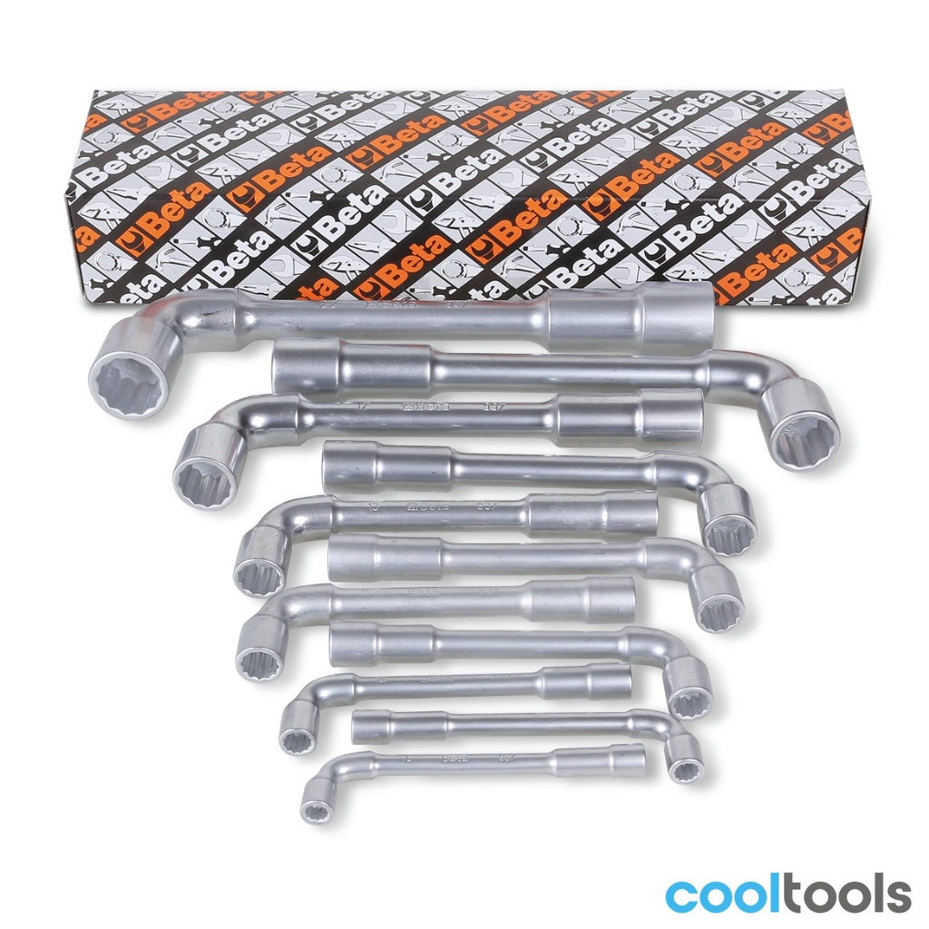 Beta 937/S 11-delige set gebogen pijpsleutels