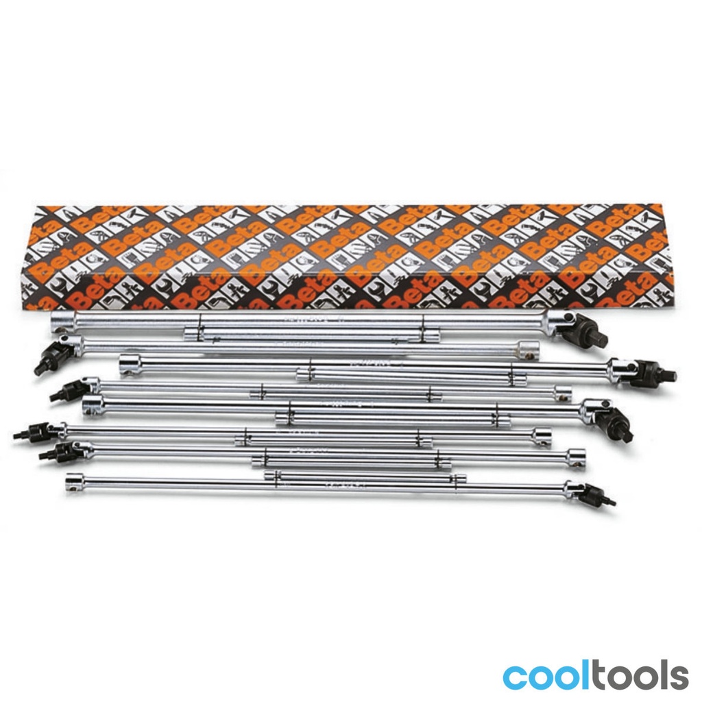 Beta 953/S 9-delige set Inbus T-sleutels met cardangewricht (