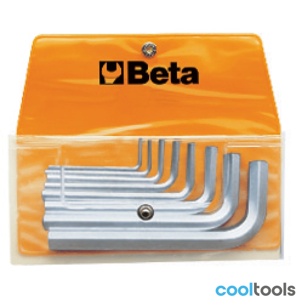 Beta 96/B 10-delige set haakse inbussleutels