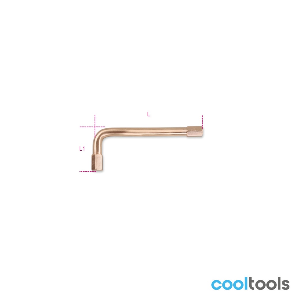 Beta 96BAF-AS Vonkvrije haakse stiftsleutels