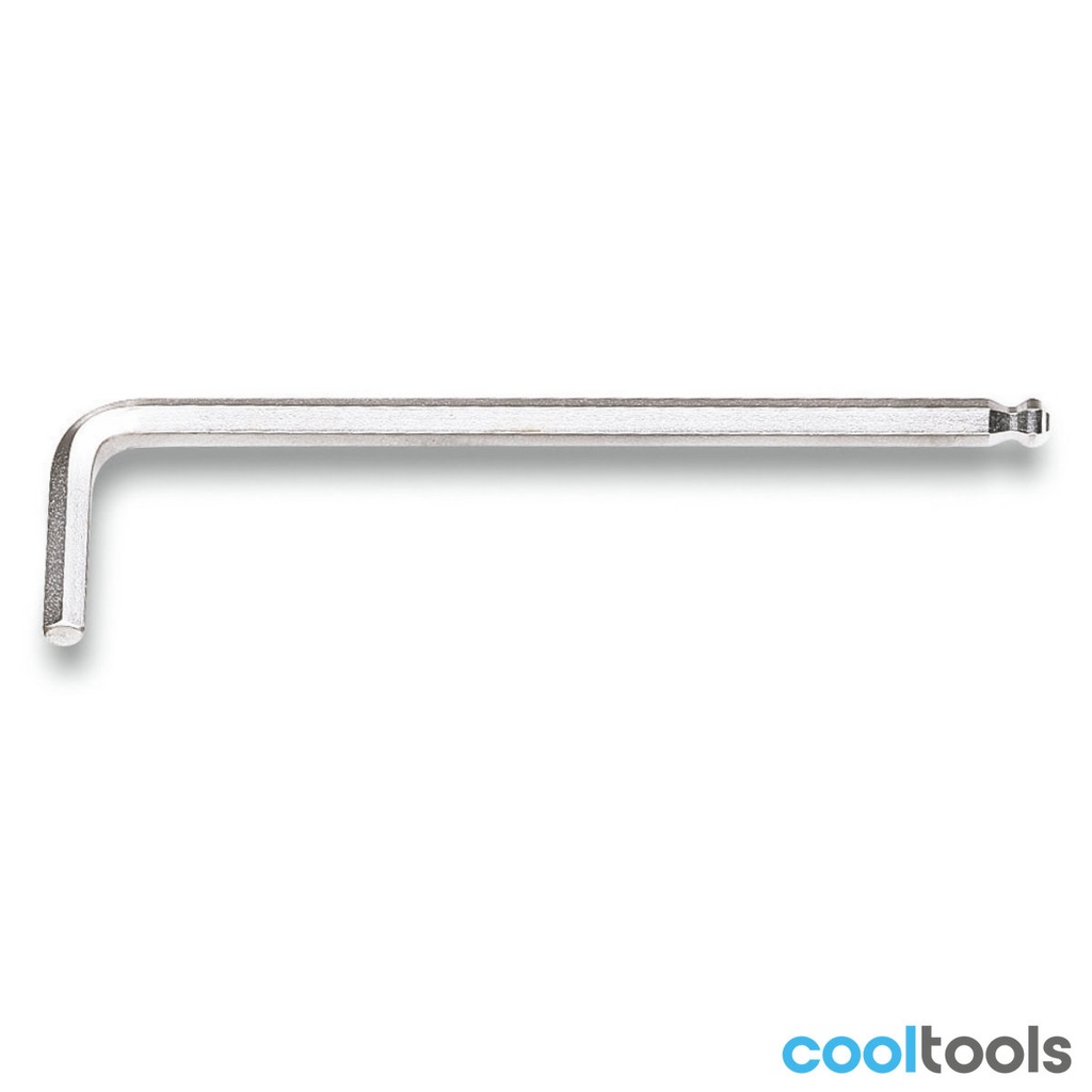 Beta 96BPC Haakse stiftsleutels met kogelkop verchroomd