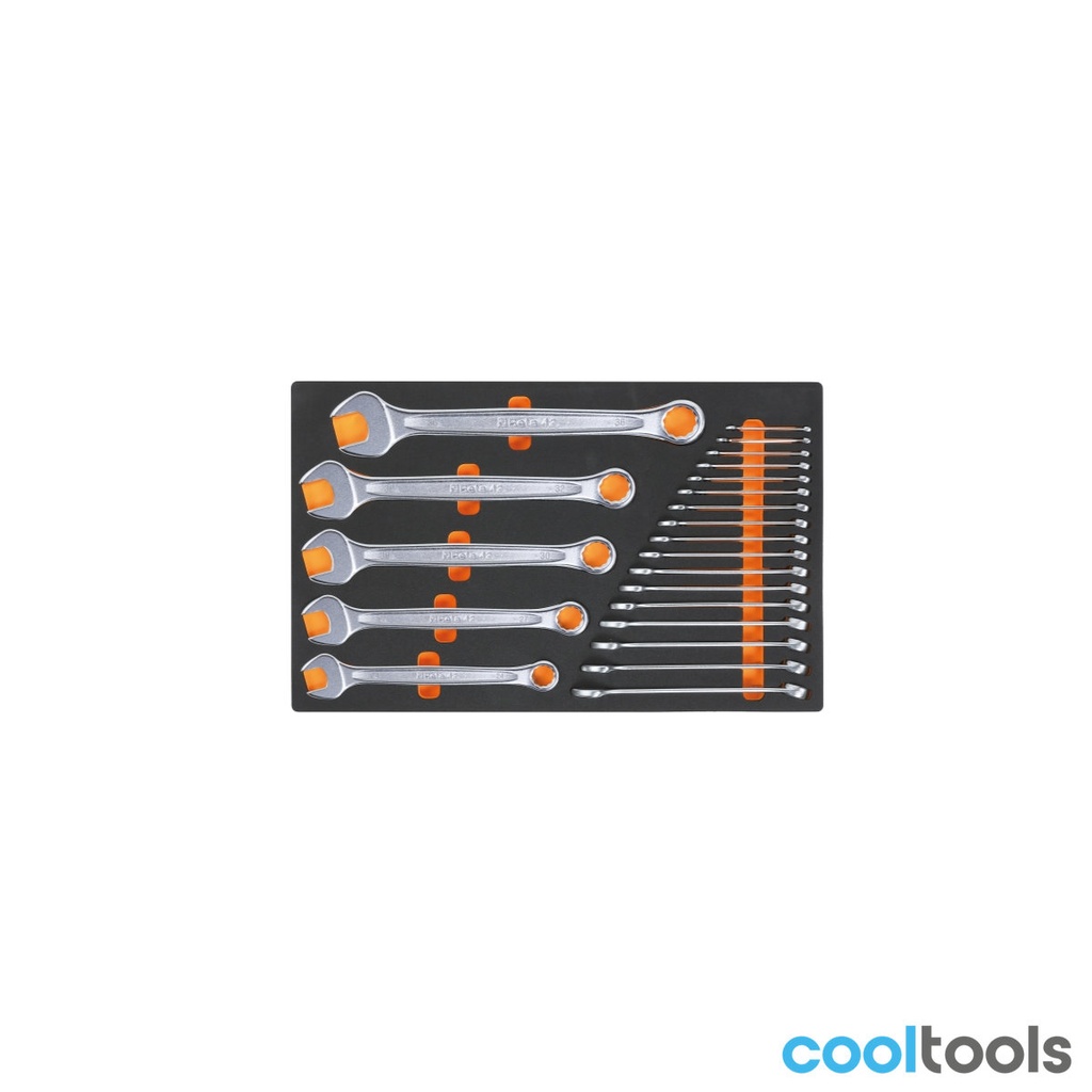 Beta M01 Zachte foam inlegbak met 22 ringsteeksleutels