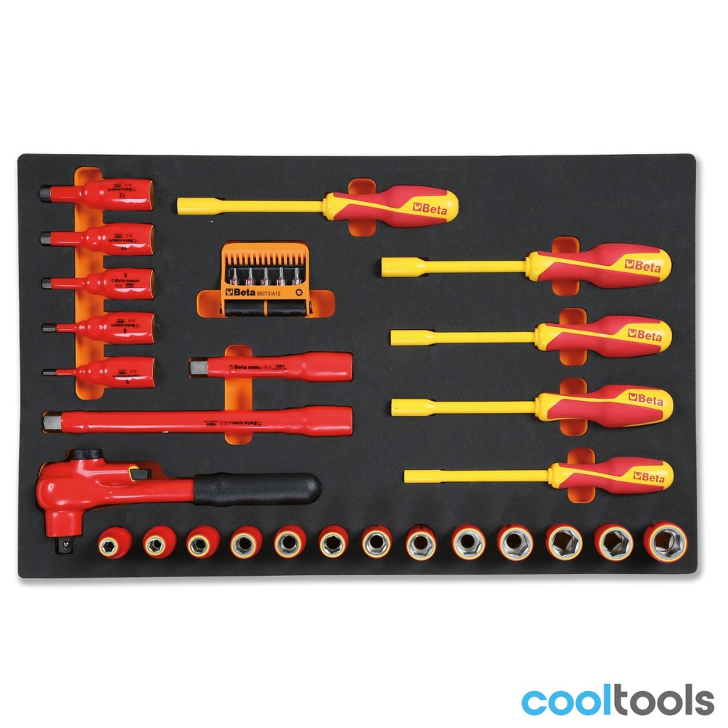 Beta M110 Voorgevormdezachte inlegbak met 36-delig geïsoleer