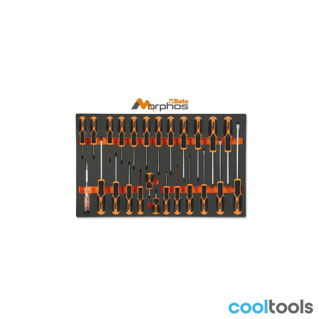Beta M195MH EVA-foam inlegmodule met Morphos-schroevendraaiers
