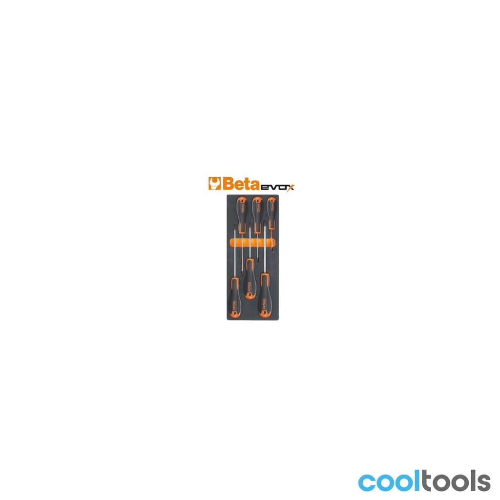 Beta M216 Zachte foam inlegbak met Beta Evox schroevendraaie