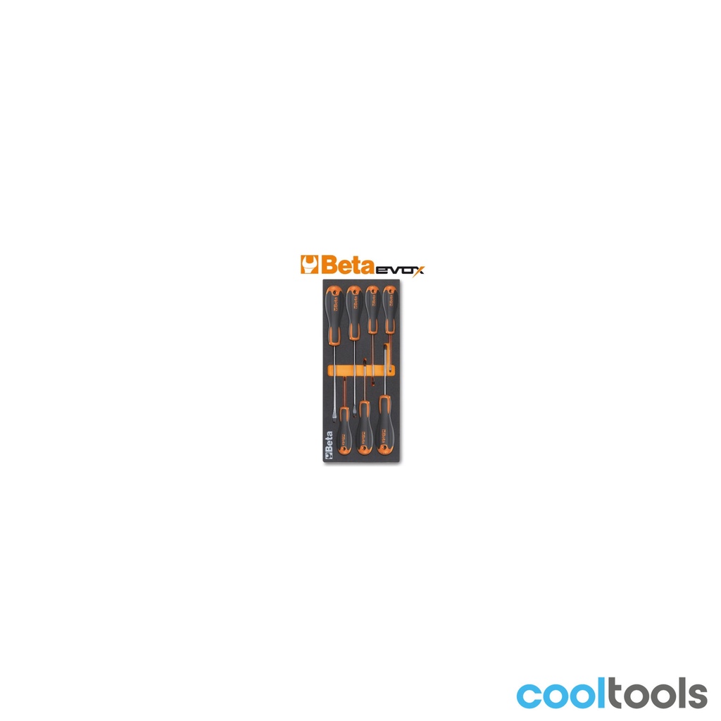 Beta M218 Zachte foam inlegbak met Beta Evox schroevendraaie