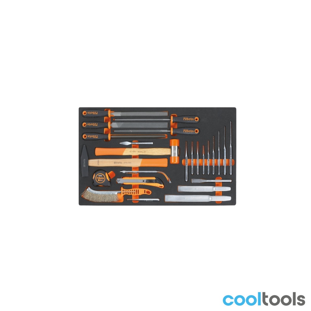 Beta M230 Zachte inlaybak met 25-delig gereedschap