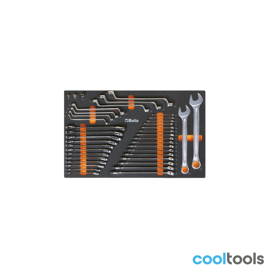 Beta M25 Zachte foam inlegbak met assortiment