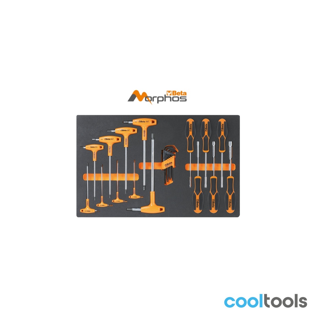 Beta M60MH EVA-foam inlegmodule met schroevendraaiers voor To