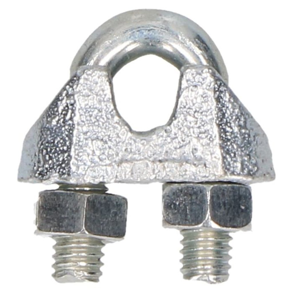 Steelies Staaldraadklem Verzinkt (DIN 741)