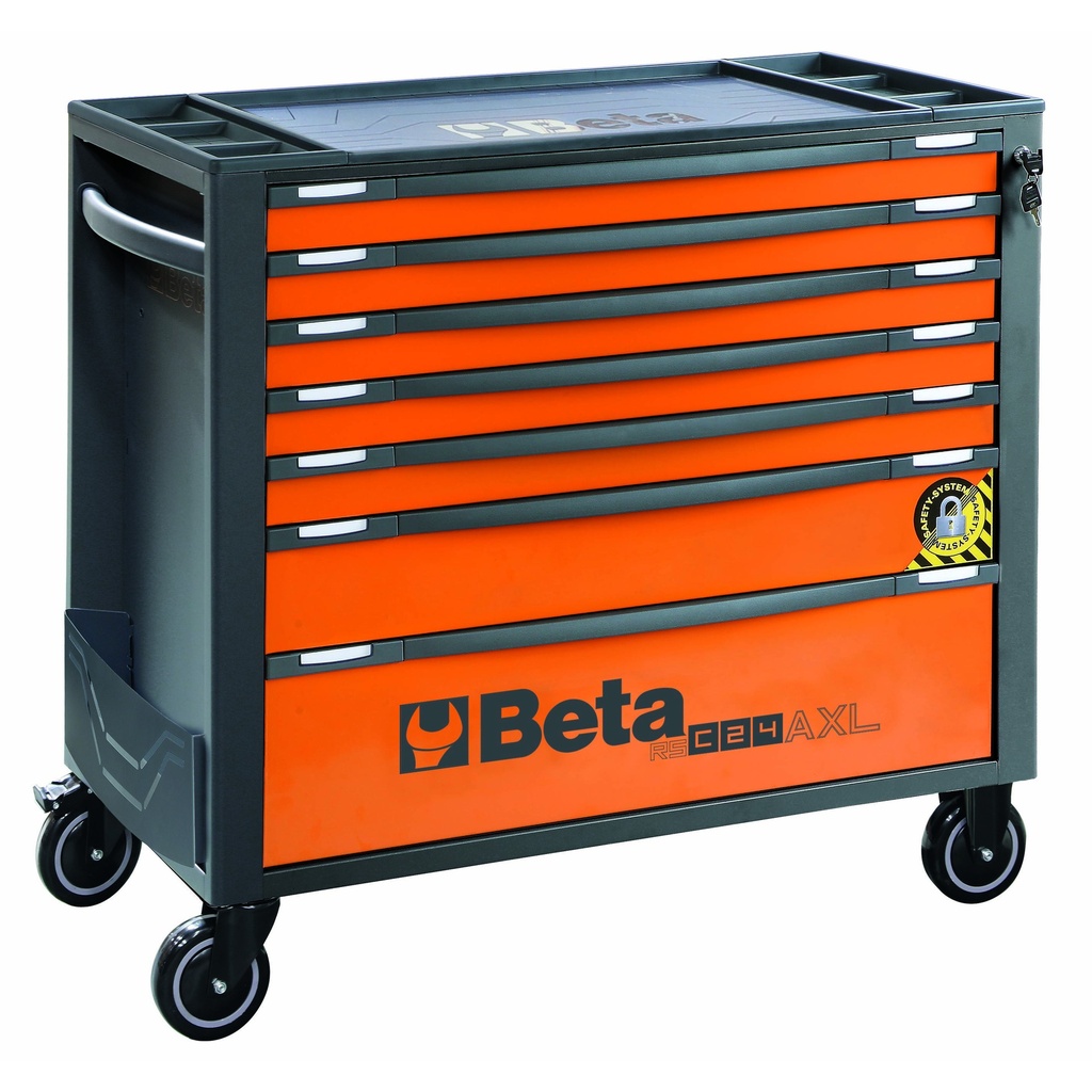 Beta BW 2400AXL/7-5M - Gereedschapswagen RSC24AXL/7 met 418 tools + GRATIS Weber BBQ