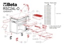 Pfl-spuitbushouder voor 2400 RSC24L/R