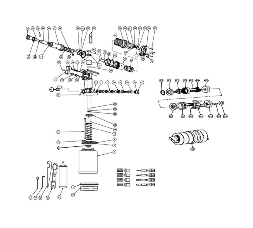 [019460126] Reserve Pennen Voor 1946kf voor 1946KF/M6