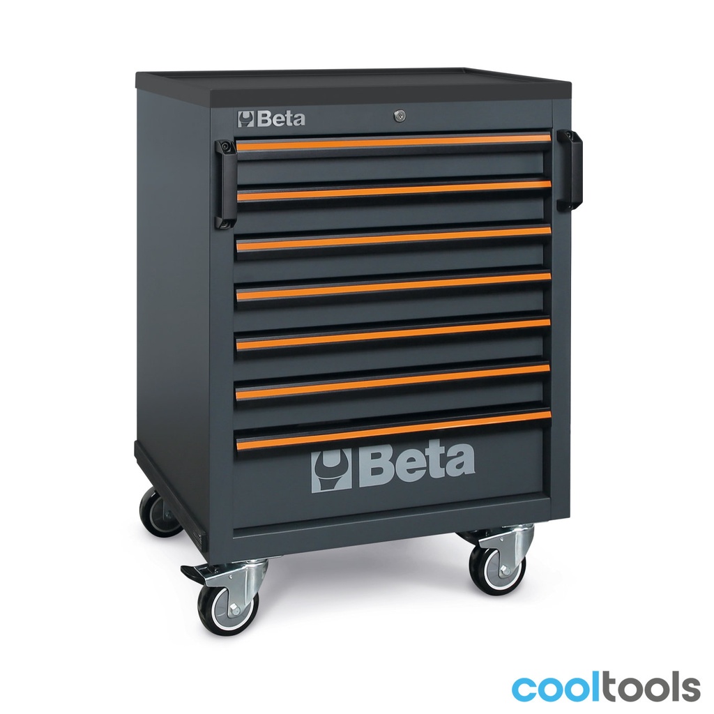 [045000228-TK02] Beta C45PRO 2.0 C7 | Gereedschapswagen met 7 laden, voor werkplaatsinrichting C45PRO 2.0 - 045000228 — Tweede keus #02