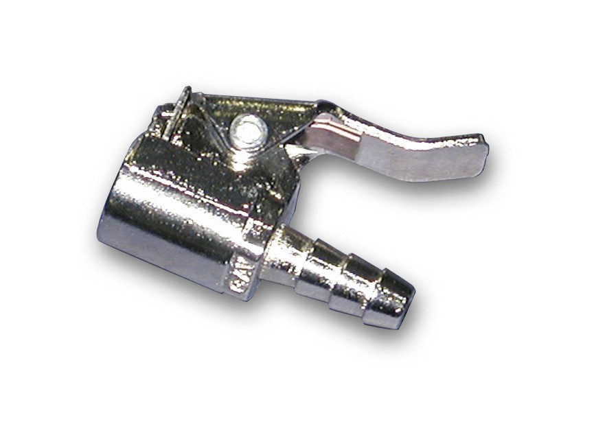 Bandenpompnippel | 6mm aansluiting | Messing - 28599