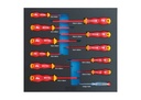 MOD. 1860 geïsoleerde schroevendraaierset - 12 stuks
