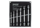 Set kniesleutels van 8 tot 19mm - 6 delig