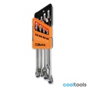 Beta 42INOX/SC8 | set van 8 roestvrijstalen combinatiesleu - 000420388