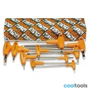 Beta 96TAS/S | 10-delige set haakse stiftsleutels met k - 000960683