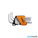 Beta 96C-AS/SC9 | 9-delig set haakse zeskant stiftsleutels - 000961753