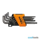 Beta 97BTX/SC8 | 8-delig set haakse stiftsleutels met Tor - 000970164
