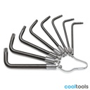Beta 97TX/ST | 8-delige set haakse stiftsleutels voor T - 000970640