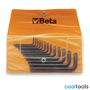 Beta 97TX/B | 13-delige set haakse stiftsleutels voor  - 000970650