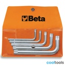 Beta 98XZN/B | 5-delige set haakse stiftsleutels met XZ - 000980650