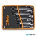 Beta 195P/B5 | 5-delige set ringratelsleutels twaalfkla - 001950266